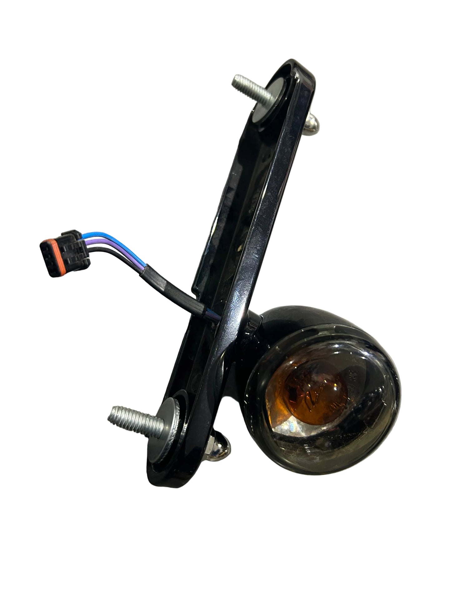 Harley Davidson OEM Street Glide Black Front Turn Signals Black 67800708