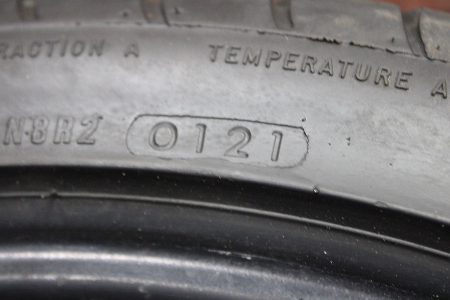 Used Tire Set Riken Raptor ZR A/S 255/35ZR20 93W M+S 7/32"