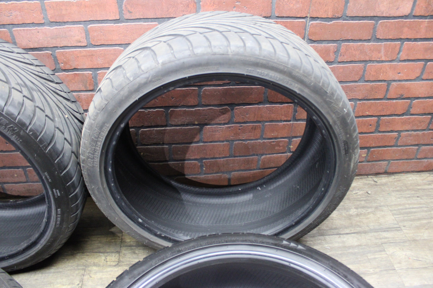 Used Tire Set Riken Raptor ZR A/S 255/35ZR20 93W M+S 7/32"