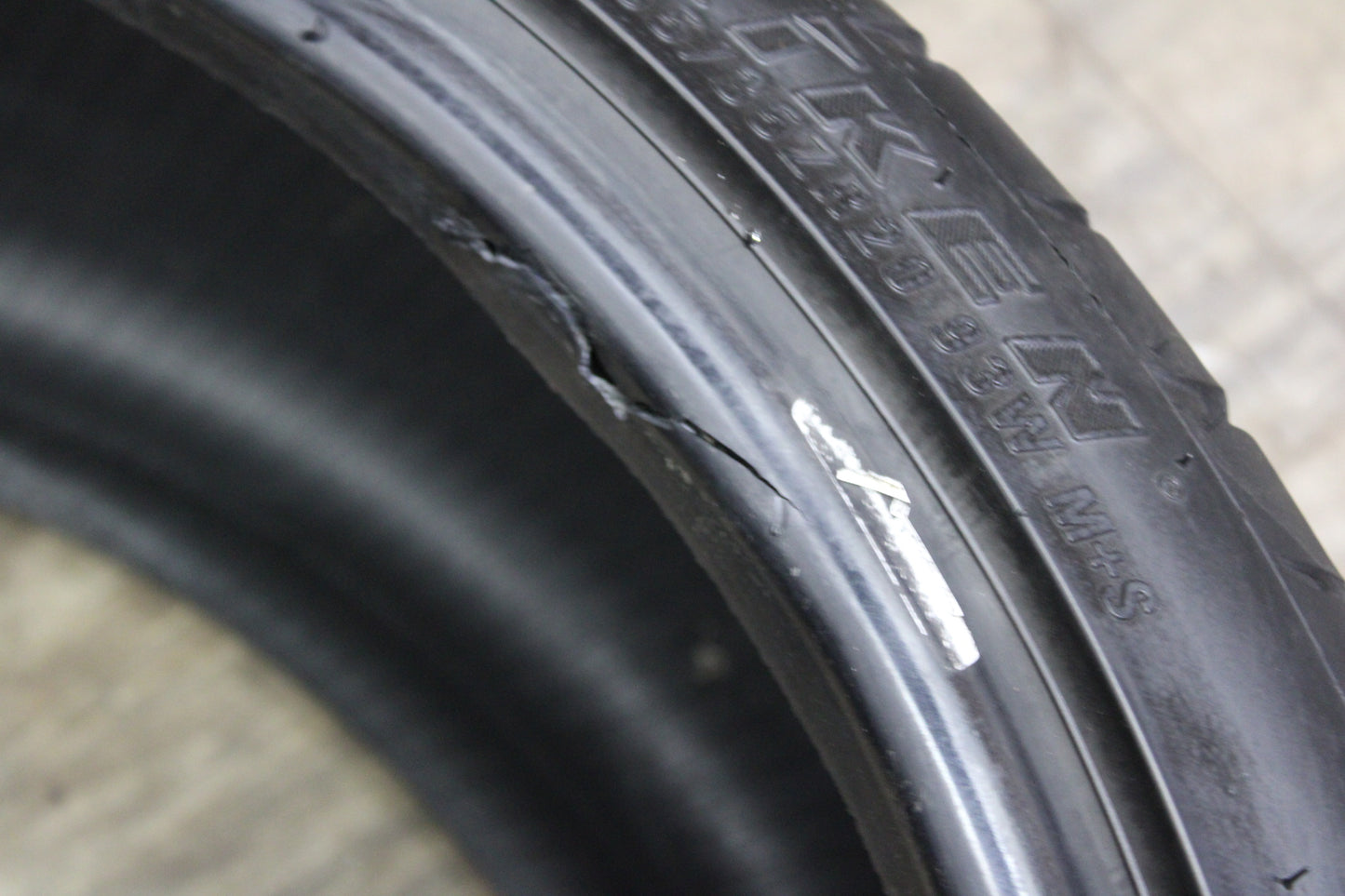 Used Tire Set Riken Raptor ZR A/S 255/35ZR20 93W M+S 7/32"