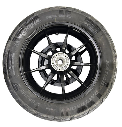Harley Davidson OEM 25-Up Low Rider ST Black Rear Wheel 40900999