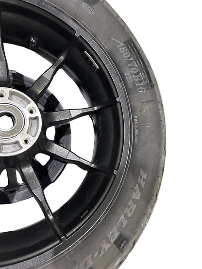Harley Davidson OEM 25-Up Low Rider ST Black Rear Wheel 40900999