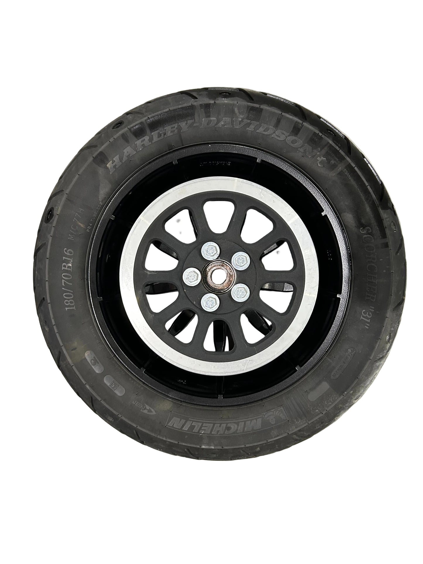 Harley Davidson OEM 25-Up Low Rider ST Black Rear Wheel 40900999