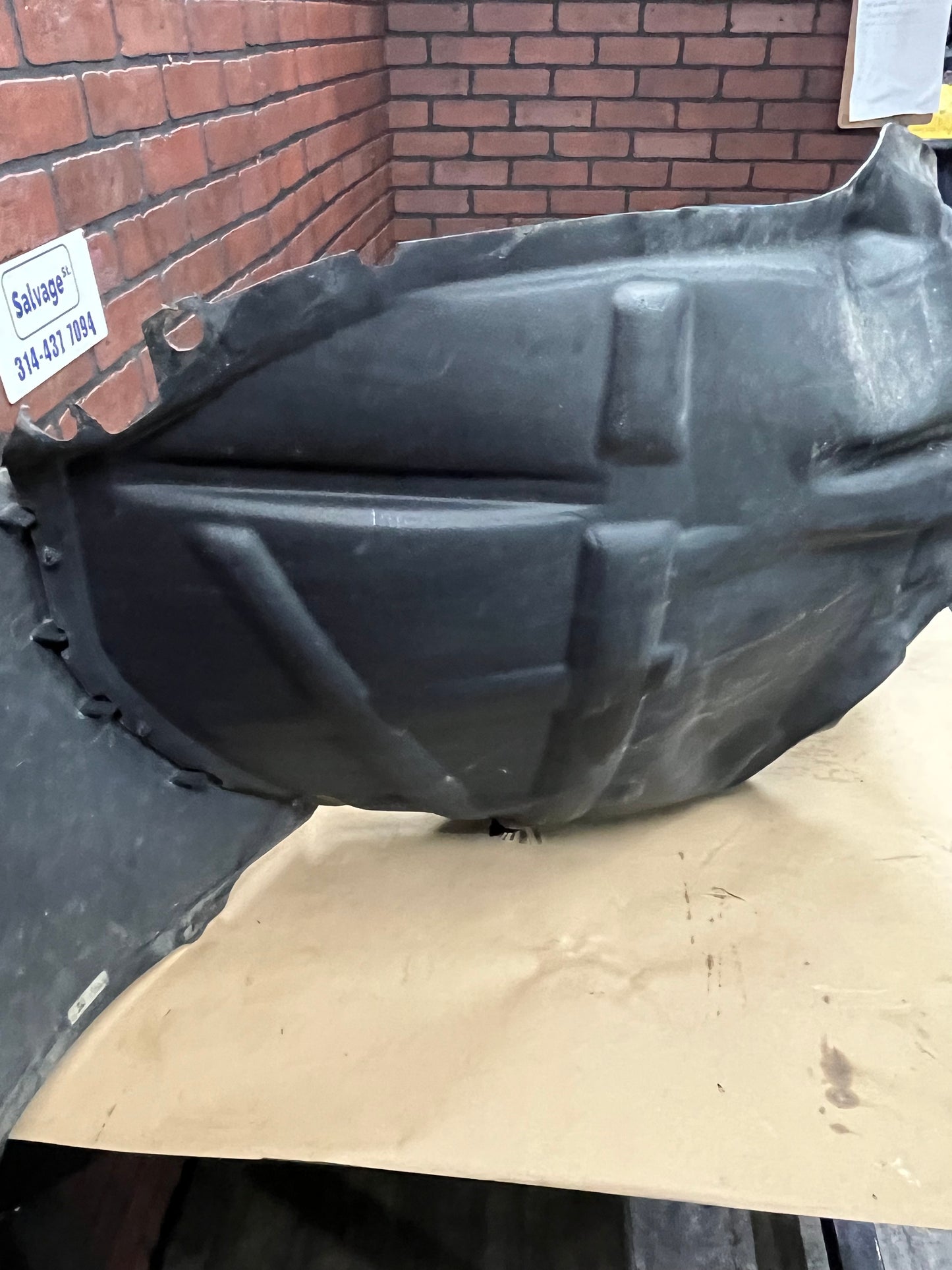 2018-2023 CHALLENGER WIDEBODY FRONT DRIVER LH LINER SPLASH SHIELD OEM 68319963AE