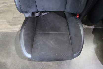 2015-2023 Dodge Charger Scat Pack Front & Rear Black Leather Suede Seat Set OEM