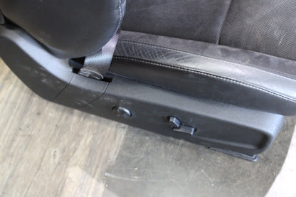 2015-2023 Dodge Charger Scat Pack Front & Rear Black Leather Suede Seat Set OEM