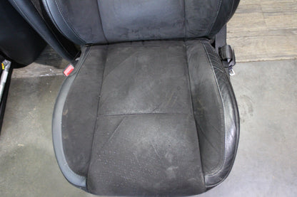 2015-2023 Dodge Charger Scat Pack Front & Rear Black Leather Suede Seat Set OEM