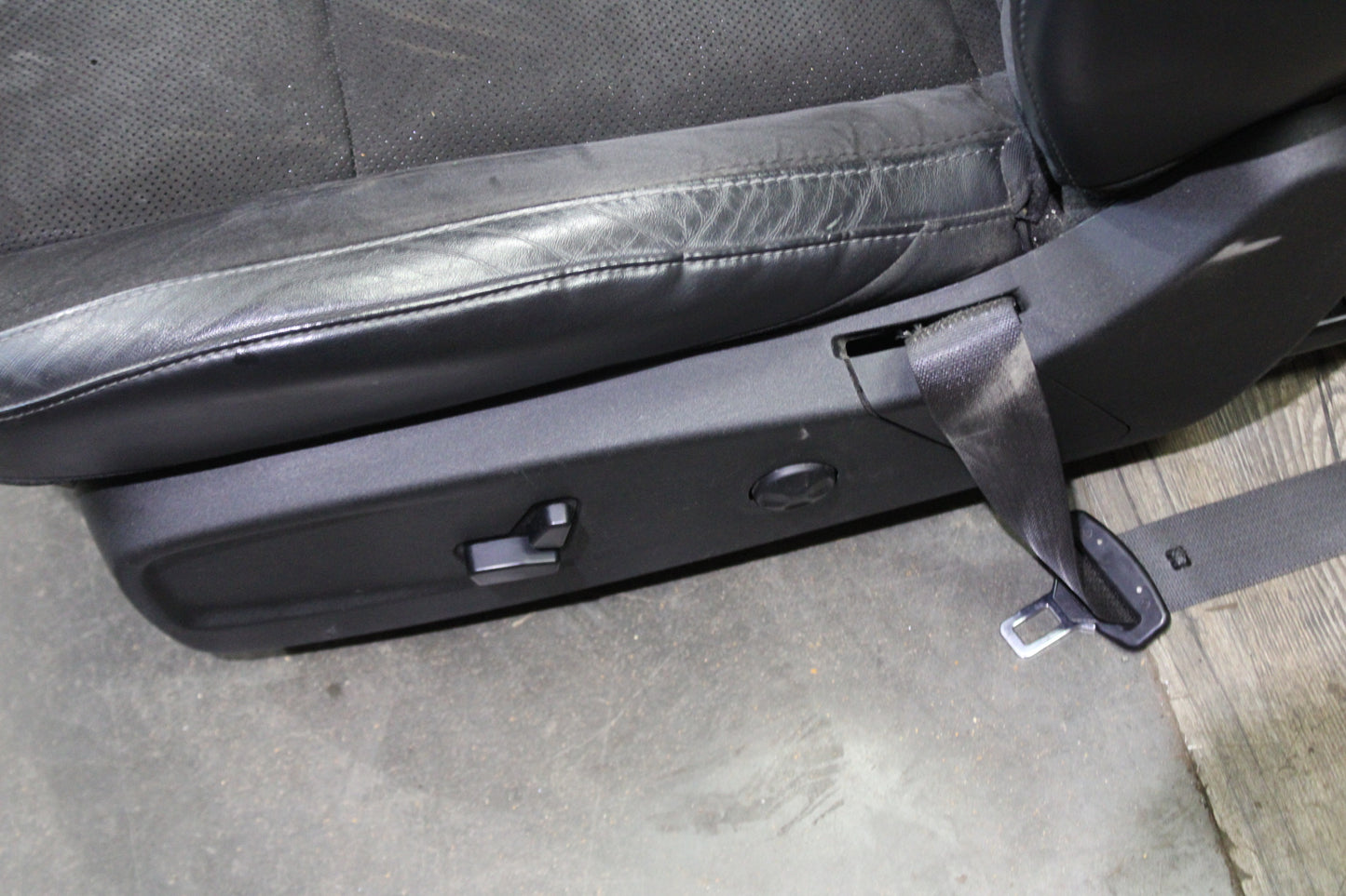 2015-2023 Dodge Charger Scat Pack Front & Rear Black Leather Suede Seat Set OEM