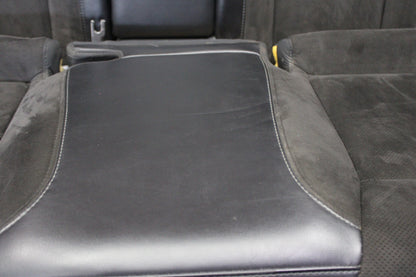 2015-2023 Dodge Charger Scat Pack Front & Rear Black Leather Suede Seat Set OEM