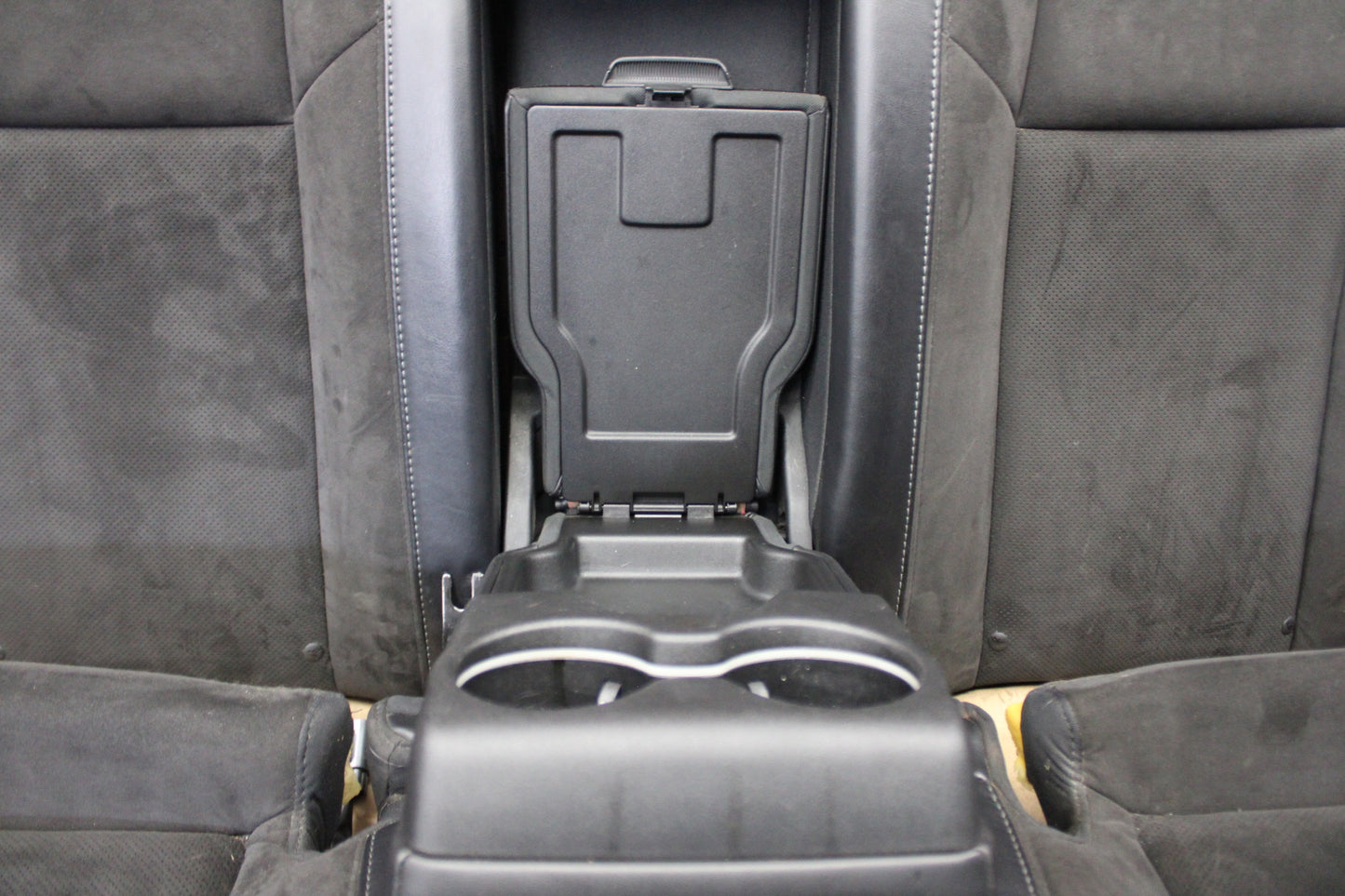 2015-2023 Dodge Charger Scat Pack Front & Rear Black Leather Suede Seat Set OEM
