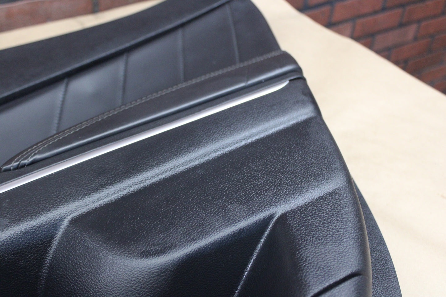 15-19 DODGE CHARGER OEM REAR PASSENGER RH DOOR PANEL CARD TRIM