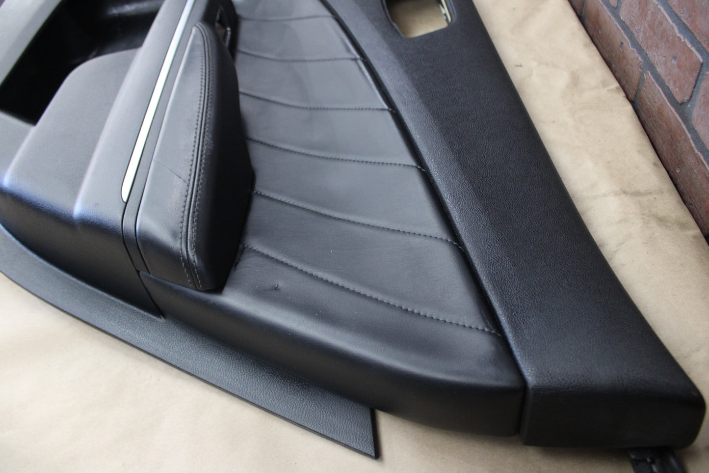 15-19 DODGE CHARGER OEM REAR PASSENGER RH DOOR PANEL CARD TRIM