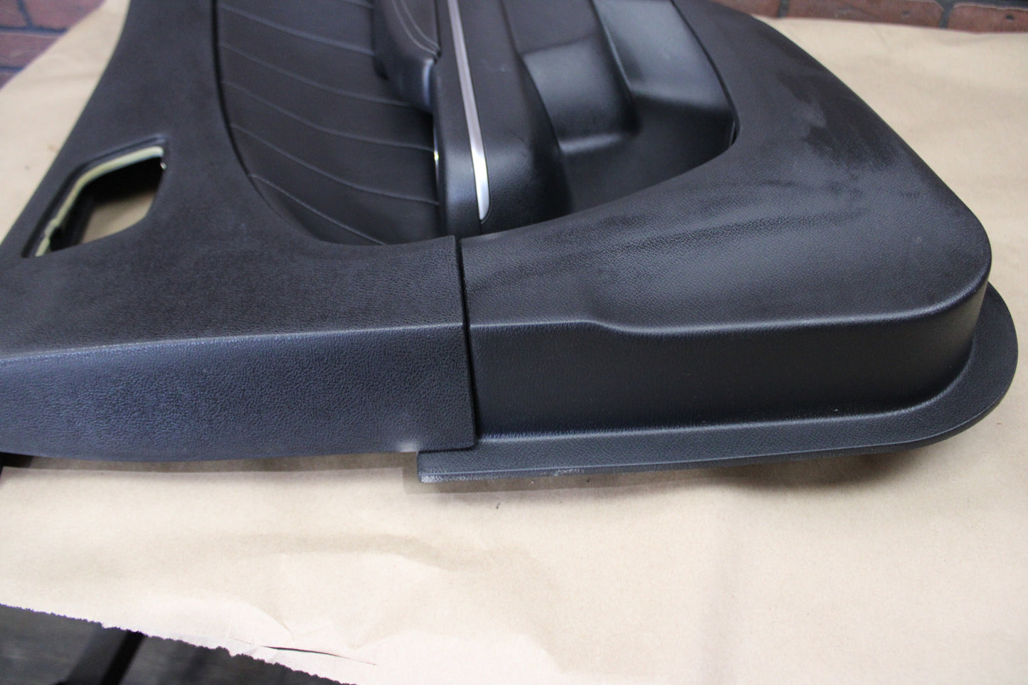 15-19 DODGE CHARGER OEM REAR PASSENGER RH DOOR PANEL CARD TRIM