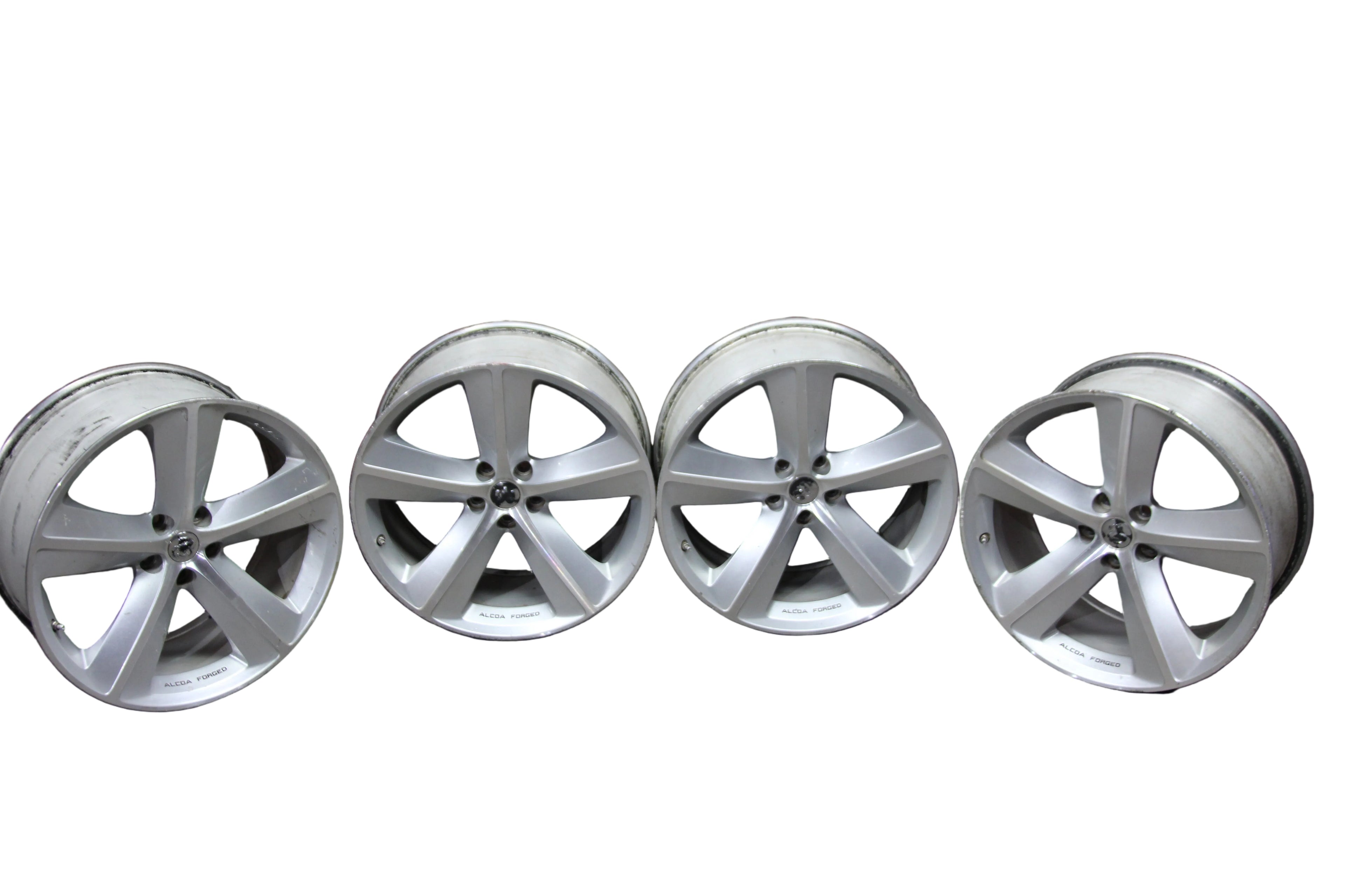 08-10 Challenger Charger 300 20X9 Alcoa Forged SRT 5 spoke Wheels 05181849AB OEM