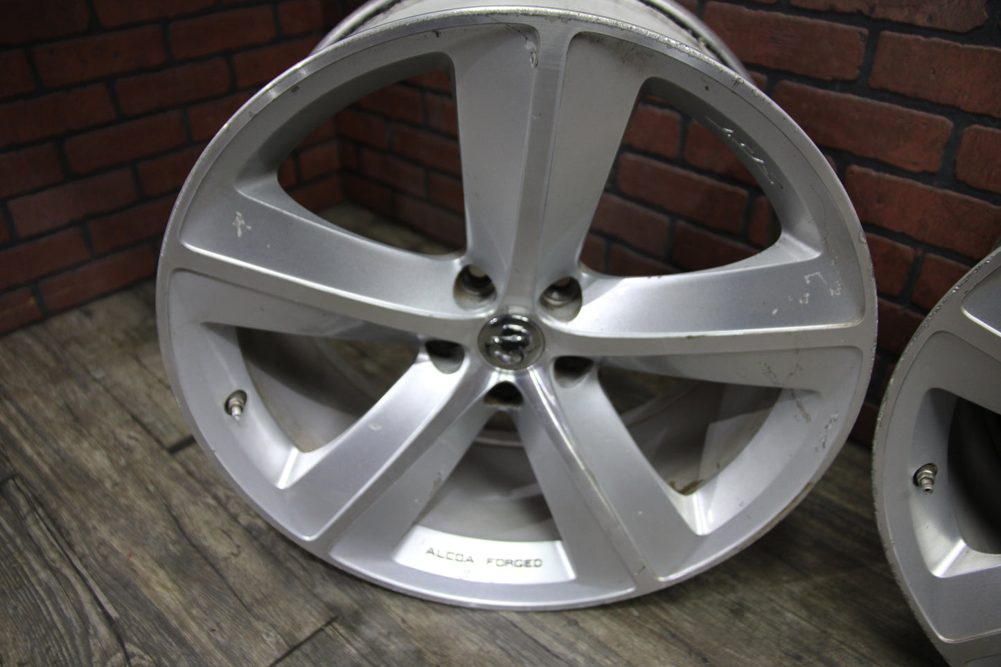 08-10 Challenger Charger 300 20X9 Alcoa Forged SRT 5 spoke Wheels 05181849AB OEM