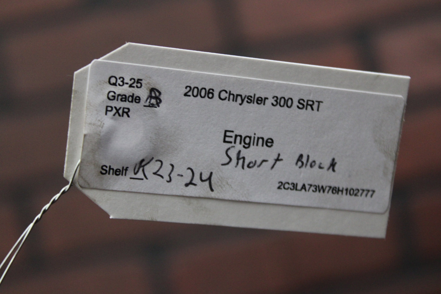 2005-2010 Chrysler 300 Dodge Charger Challenger SRT8 6.1L Hemi Bare Block