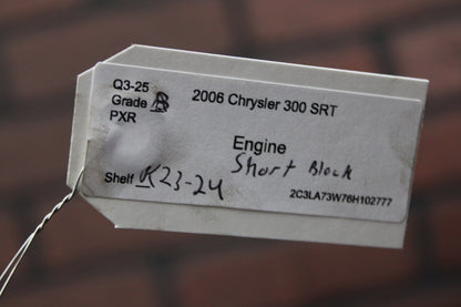 2005-2010 Chrysler 300 Dodge Charger Challenger SRT8 6.1L Hemi Bare Block