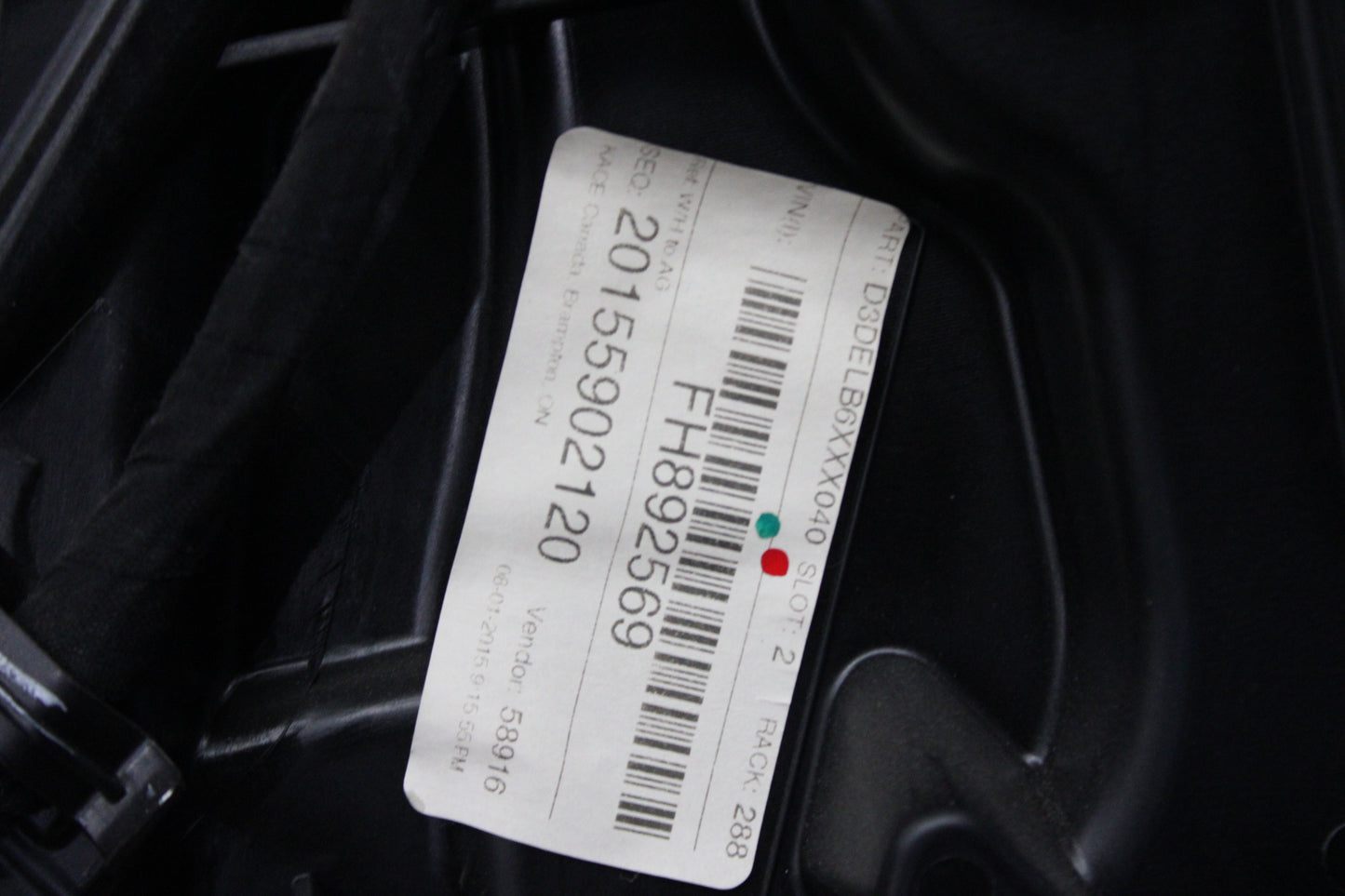 2011-2023 Dodge Charger SRT R/T Scat Pack Rear Driver Left Door Assembly B5 Blue