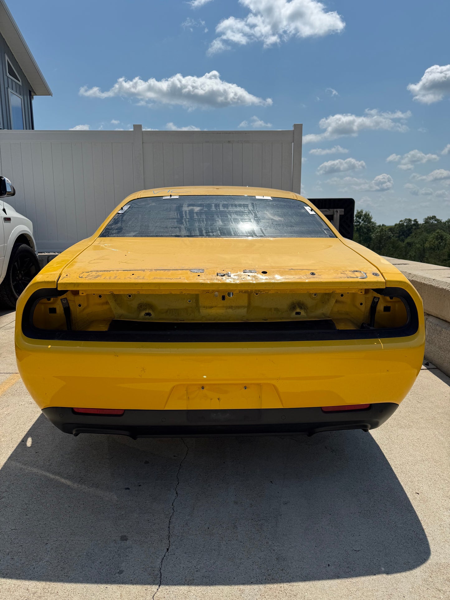 2017 Dodge Challenger Hellcat Bare Shell with Salvage Title
