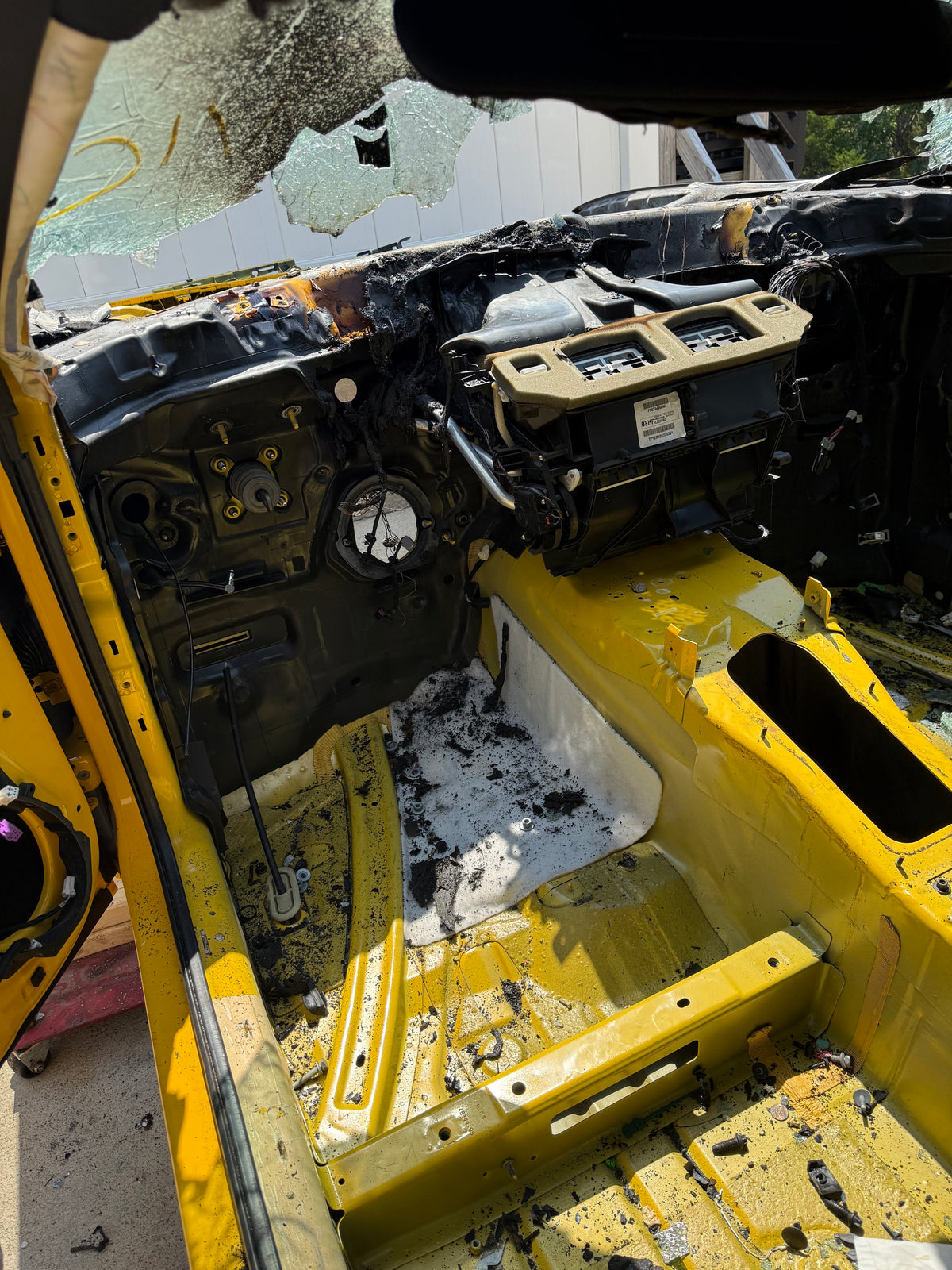 2017 Dodge Challenger Hellcat Bare Shell with Salvage Title