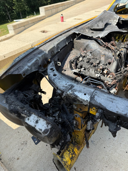 2017 Dodge Challenger Hellcat Bare Shell with Salvage Title