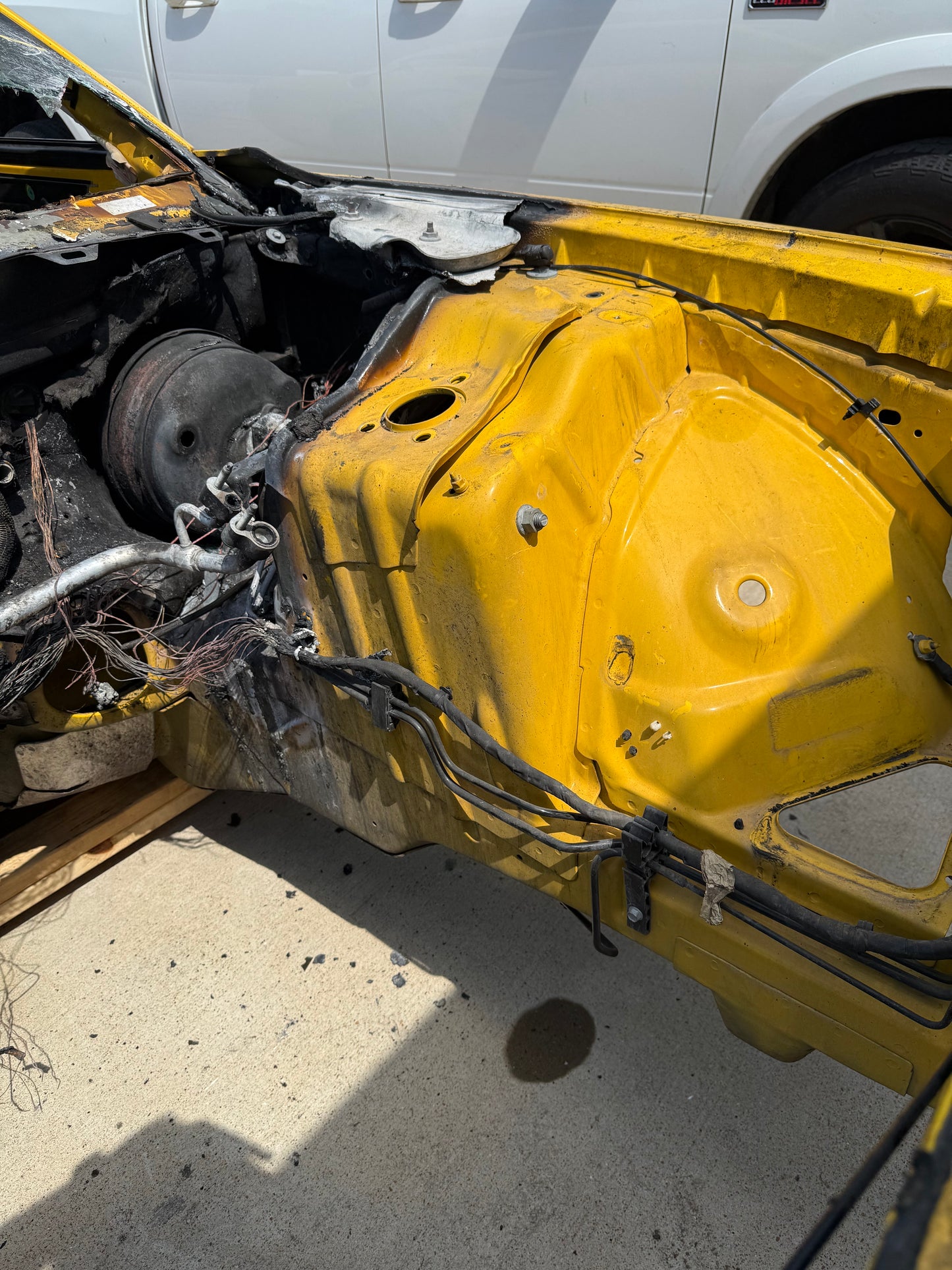 2017 Dodge Challenger Hellcat Bare Shell with Salvage Title