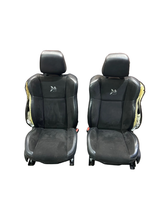 15-23 Dodge Charger Scat Pack Left & Right Front Leather Suede Seats *Blown* OEM