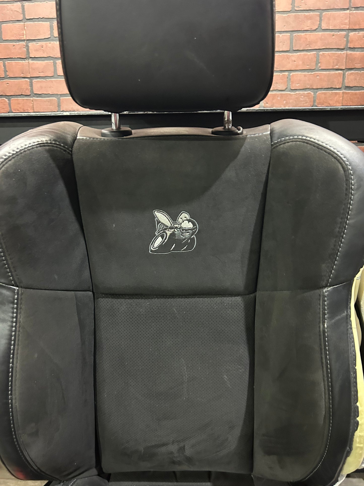 15-23 Dodge Charger Scat Pack Left & Right Front Leather Suede Seats *Blown* OEM