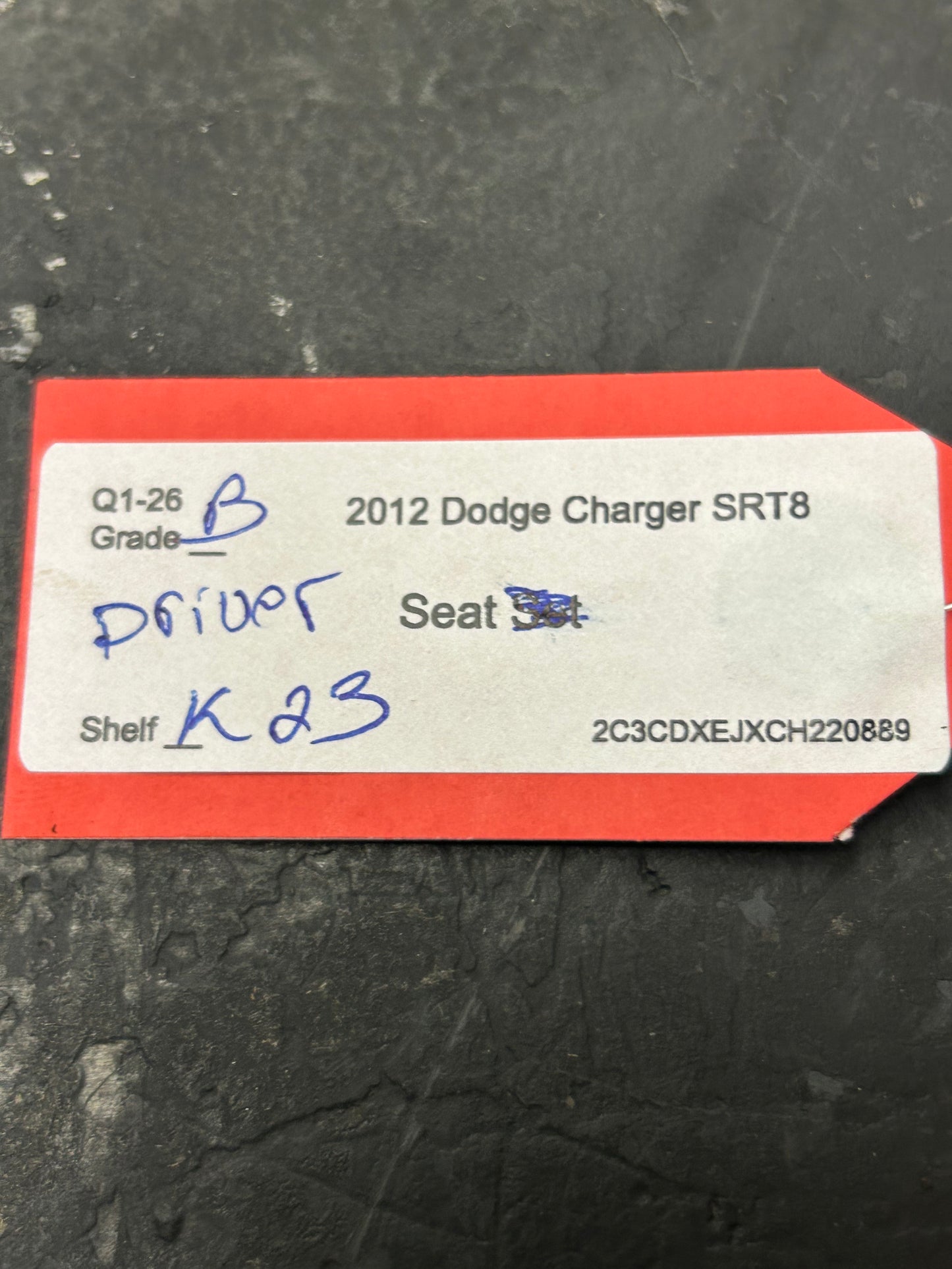 15-23 Dodge Charger Scat Pack Left & Right Front Leather Suede Seats *Blown* OEM