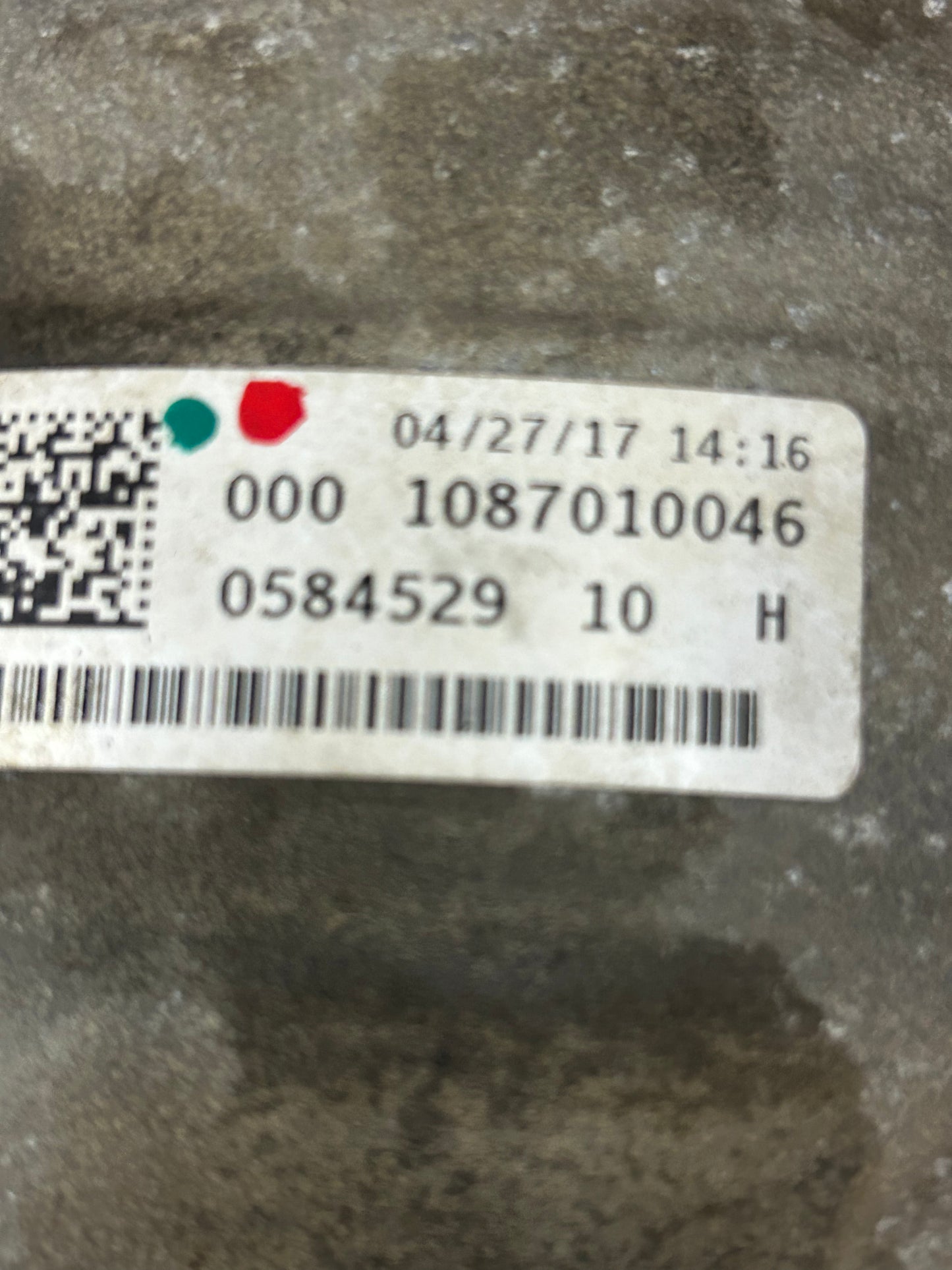 CORE CHARGER CHALLENGER SCAT 15-17 RWD 8HP70 8 SPEED AUTOMATIC TRANSMISSION OEM