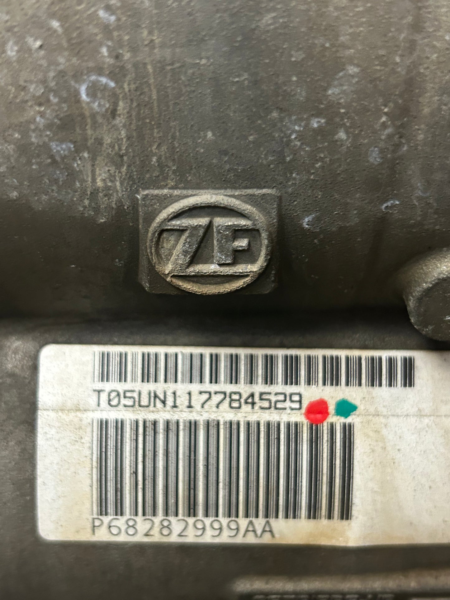 CORE CHARGER CHALLENGER SCAT 15-17 RWD 8HP70 8 SPEED AUTOMATIC TRANSMISSION OEM