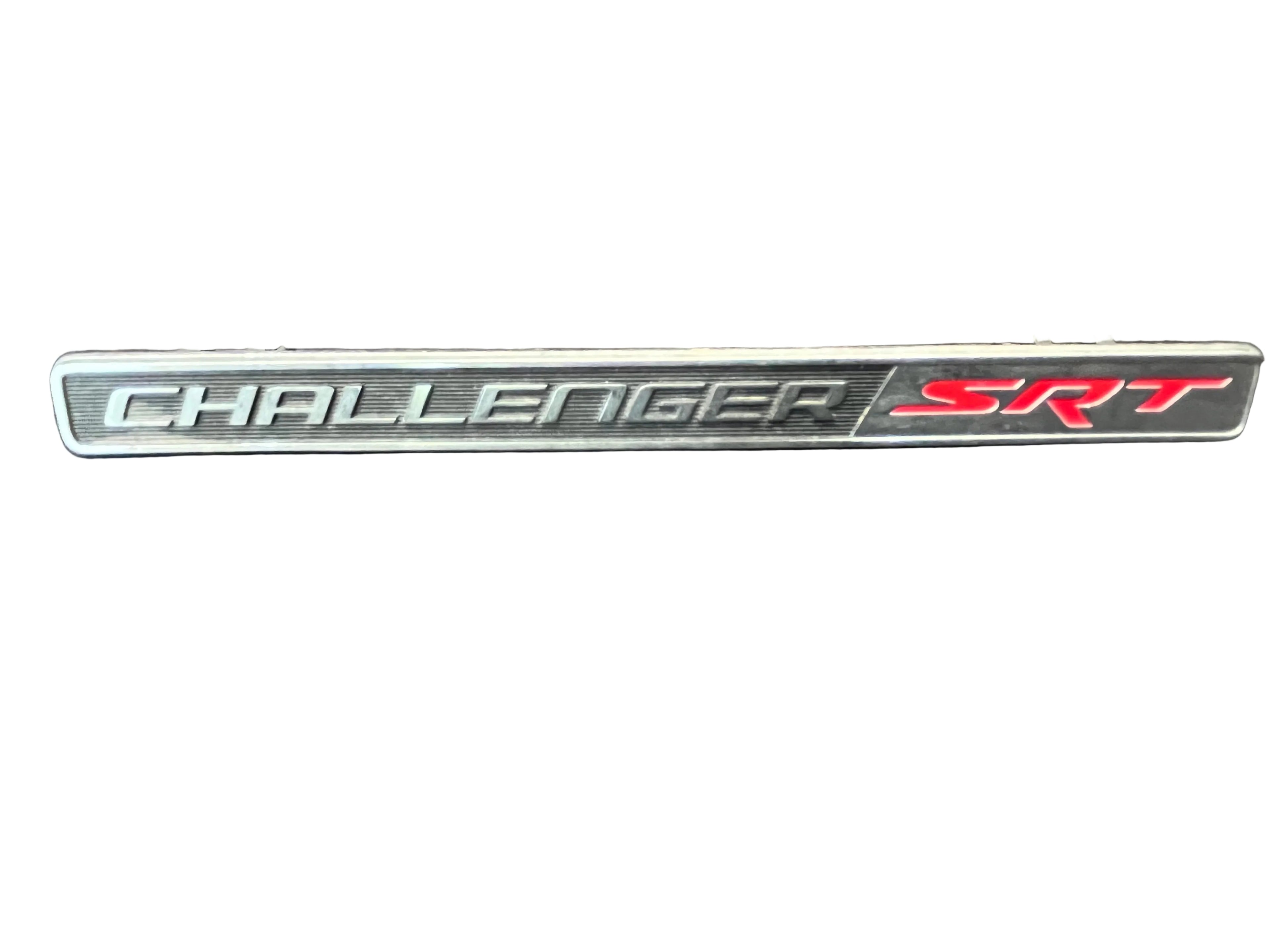 2008-2014 Dodge Challenger SRT Dash Instrument Panel Plaque Nameplate Emblem OEM