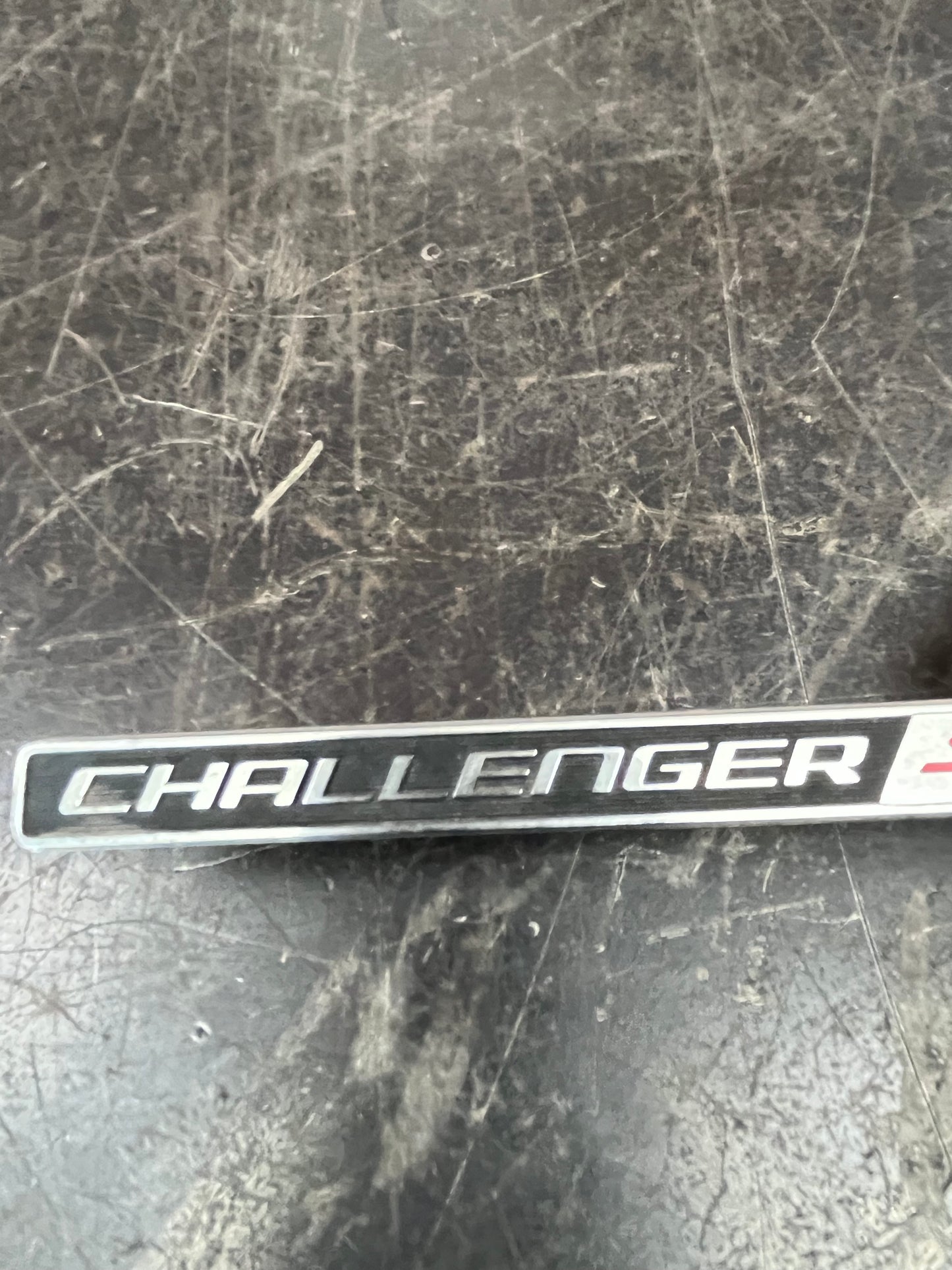 2008-2014 Dodge Challenger SRT Dash Instrument Panel Plaque Nameplate Emblem OEM