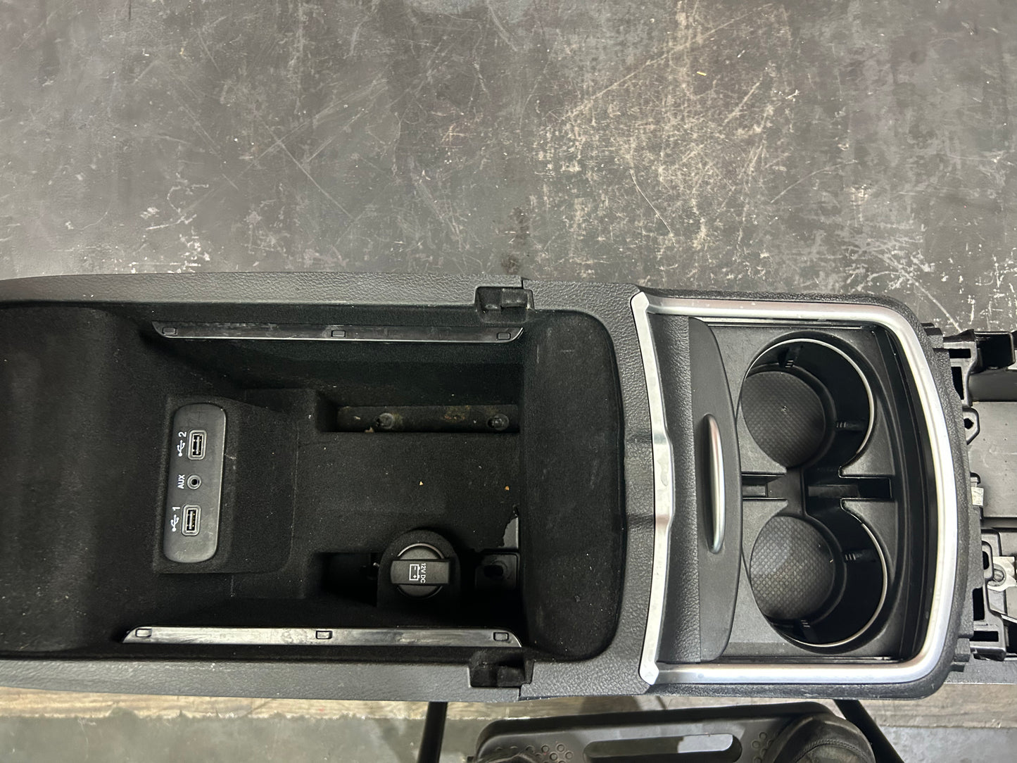 2015-2023 Dodge Charger 300 Front Floor Center Console Black AK47393TRM006 OEM