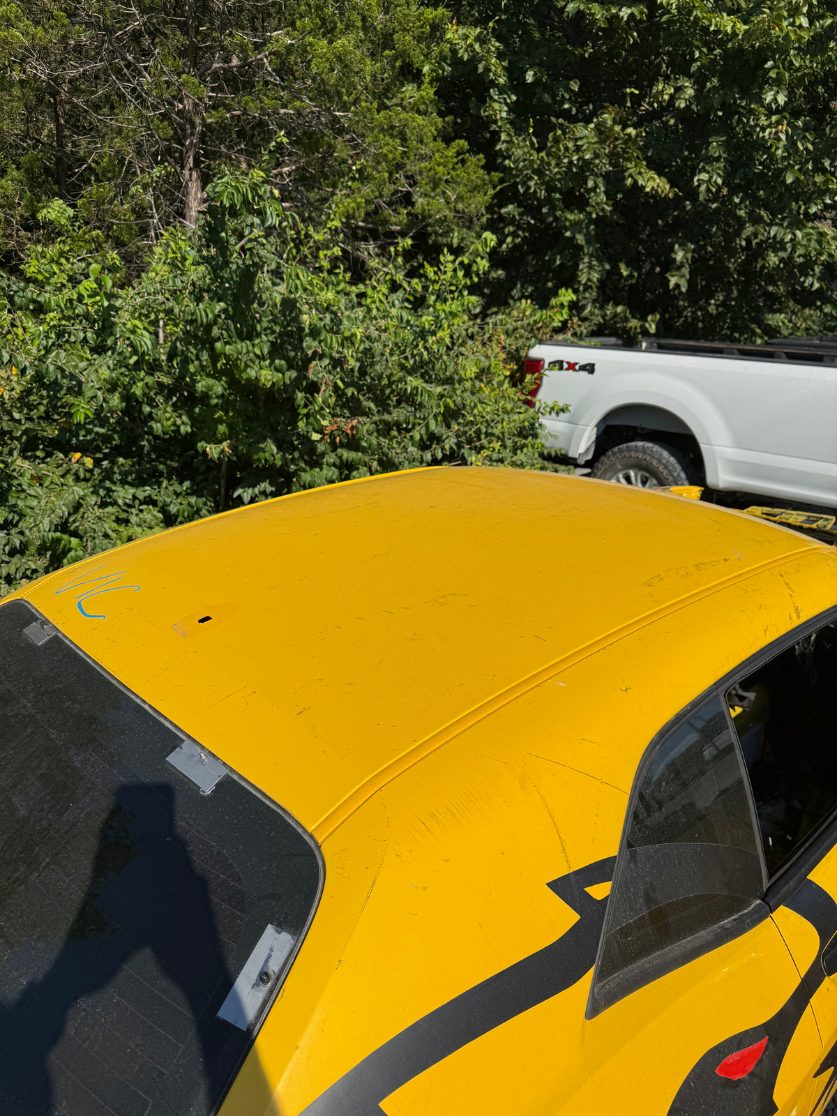 2017 Dodge Challenger Hellcat bare shell