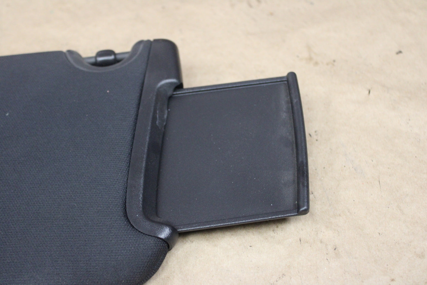 14-23 Dodge Charger LH RH Sunvisor Sun Visor Shade Set Pair Black OEM