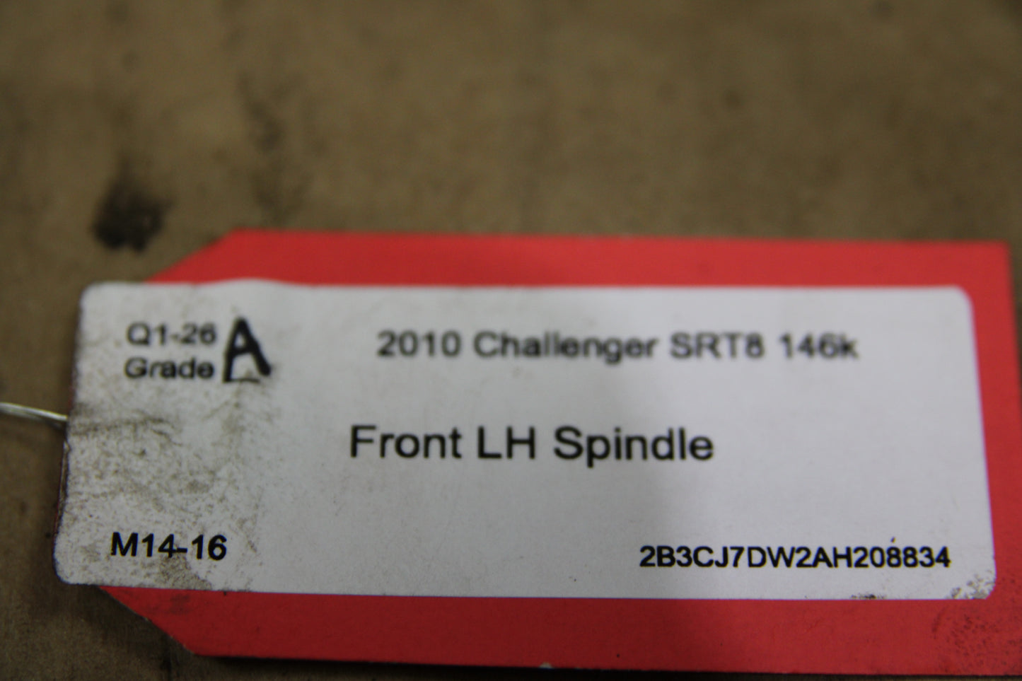 2009-2014 Challenger Charger 300 SRT8 OEM Front LH Spindle Knuckle 05039029AB