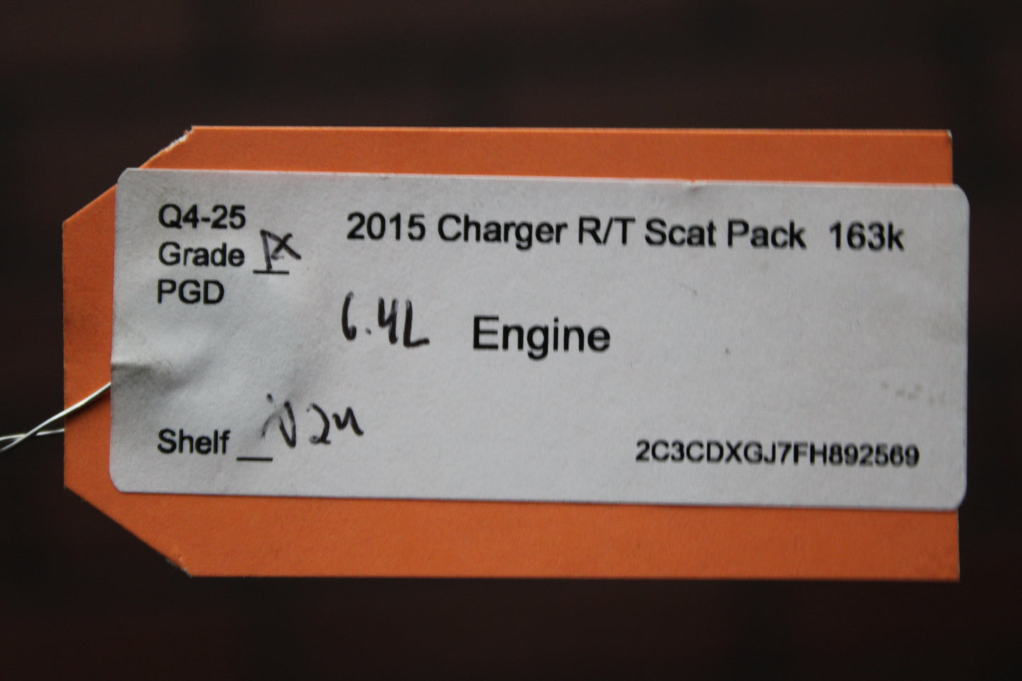 BGE Block 392 6.4L Hemi V8 Scat Pack SRT Charger Challenger 300 Complete Engine