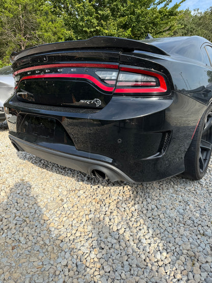 2015-2023 Dodge Charger Rear Bumper Assembly w/ Parking Sensors & Wiring/Valance