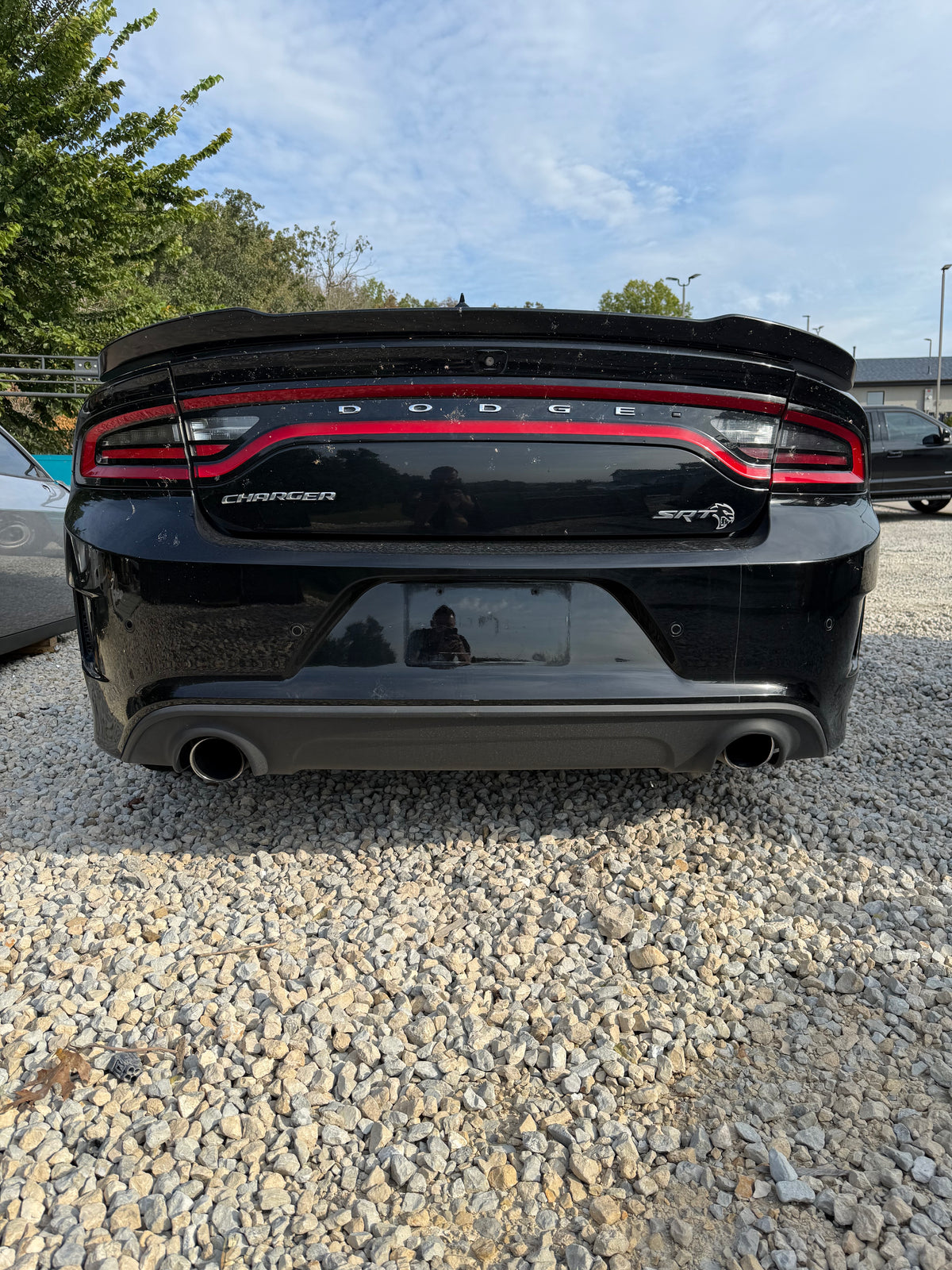 2015-2023 Dodge Charger Rear Bumper Assembly w/ Parking Sensors & Wiring/Valance