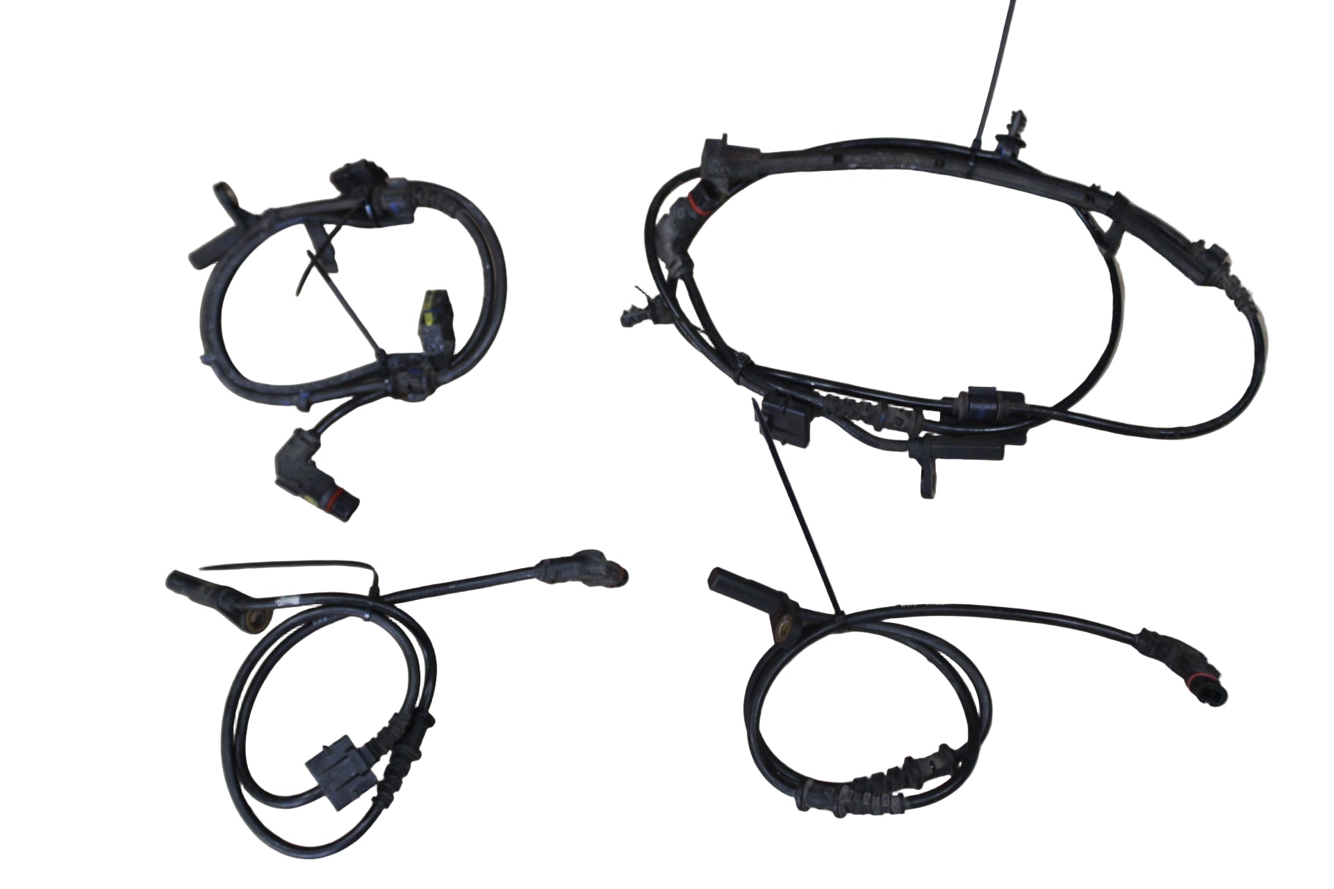 Chrysler 300 Dodge Challenger ABS Speed Sensors Rear & Front Set of 4 ...