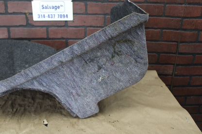 05-10 CHRYSLER 300 REAR PASSENGER RH QUARTER TRUNK CARPET COVER PANEL