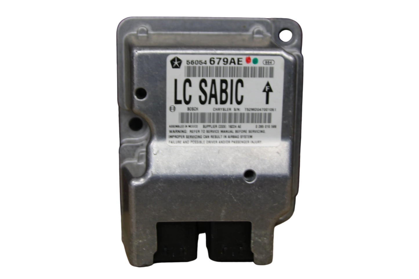 2008-2010 DODGE CHALLENGER OCCUPANT RESTRAINT CONTROL MODULE 56054679AE