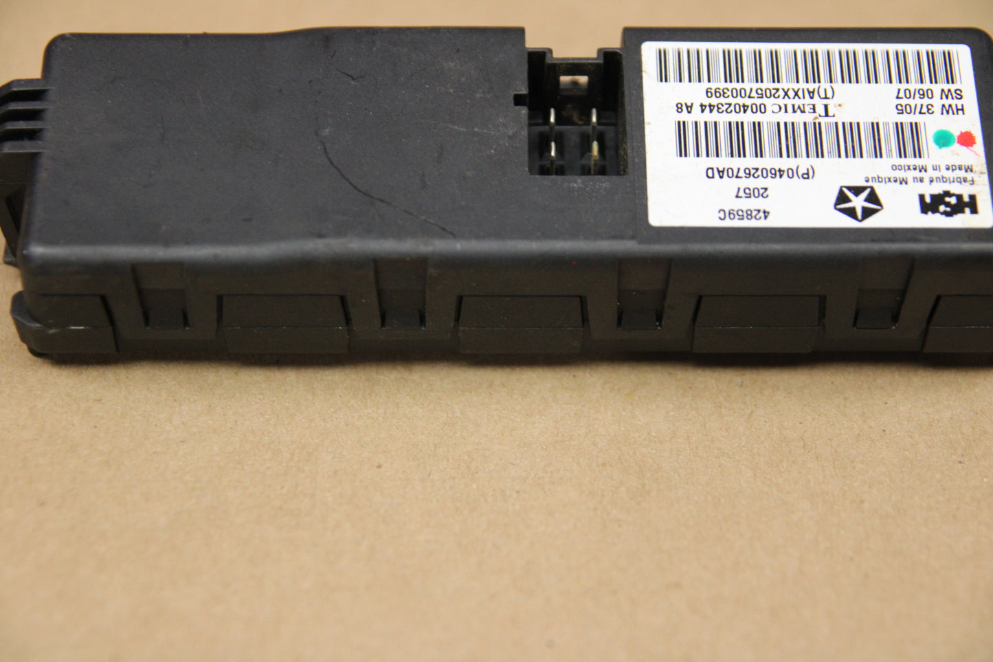 2004-2010 Mopar Dodge Chrysler Jeep Heated Seat Control Module 04602670AD
