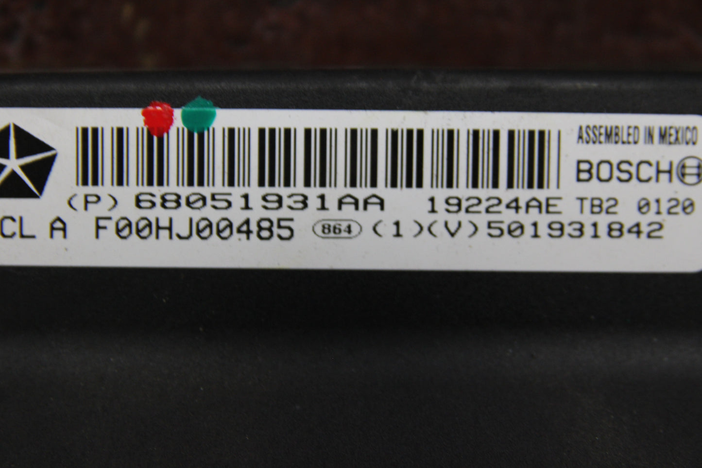 2007-2014 Challenger 200 Sebring Door Control Module OEM Mopar 68051931AA