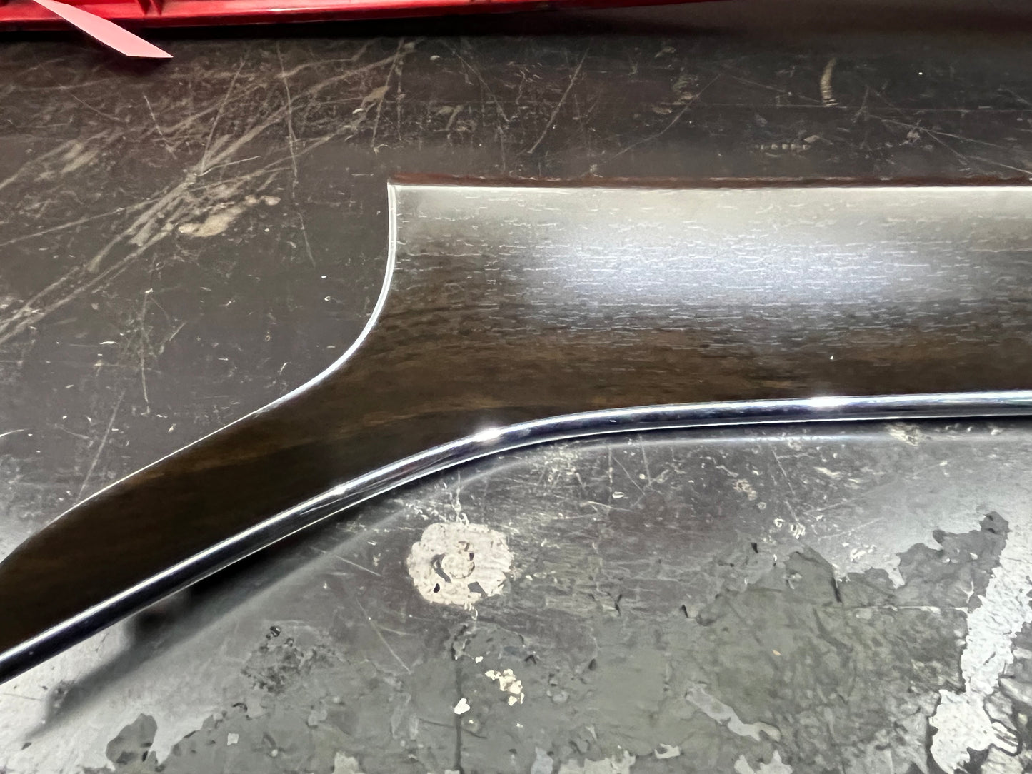 2014-2019 Jeep Grand Cherokee Laredo Ebony Dark Wood Passenger Dash Trim Panel
