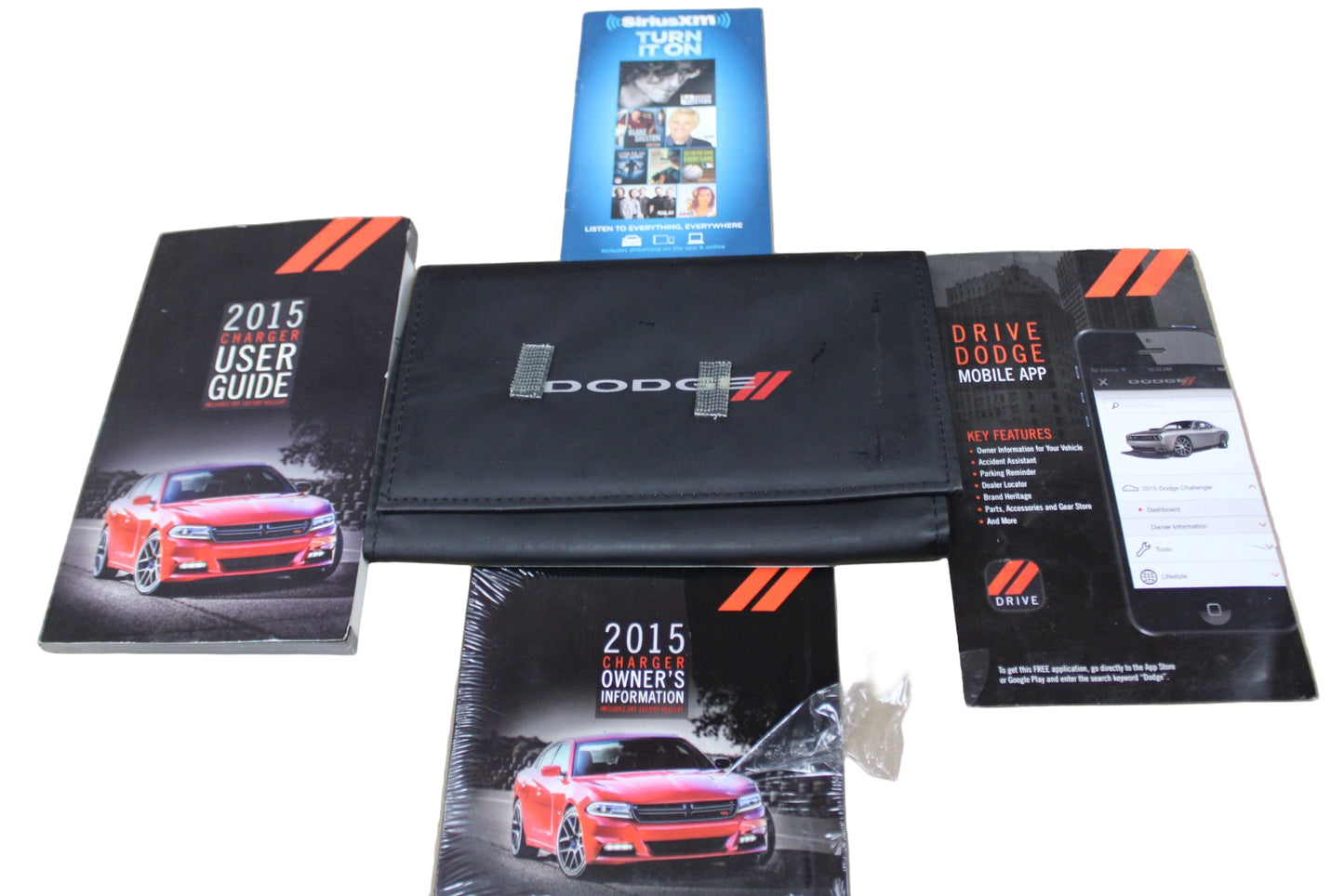 2015 Dodge Charger SRT R/T Scat Pack 392 Hellcat Owners Manual Booklets Leather