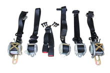 05-06 Charger Chrysler 300 OEM Full Set of Seat Belt Retractors Black 0UX54XDVAE