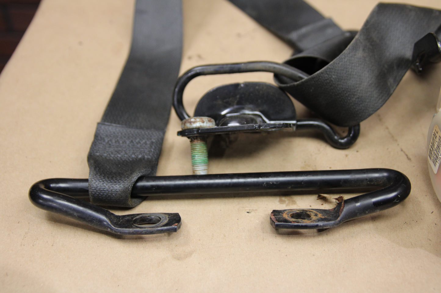 2005-2010 Challenger Charger 300 Rear Seat Belt Set OEM Dark Slate 1BY491DVAB