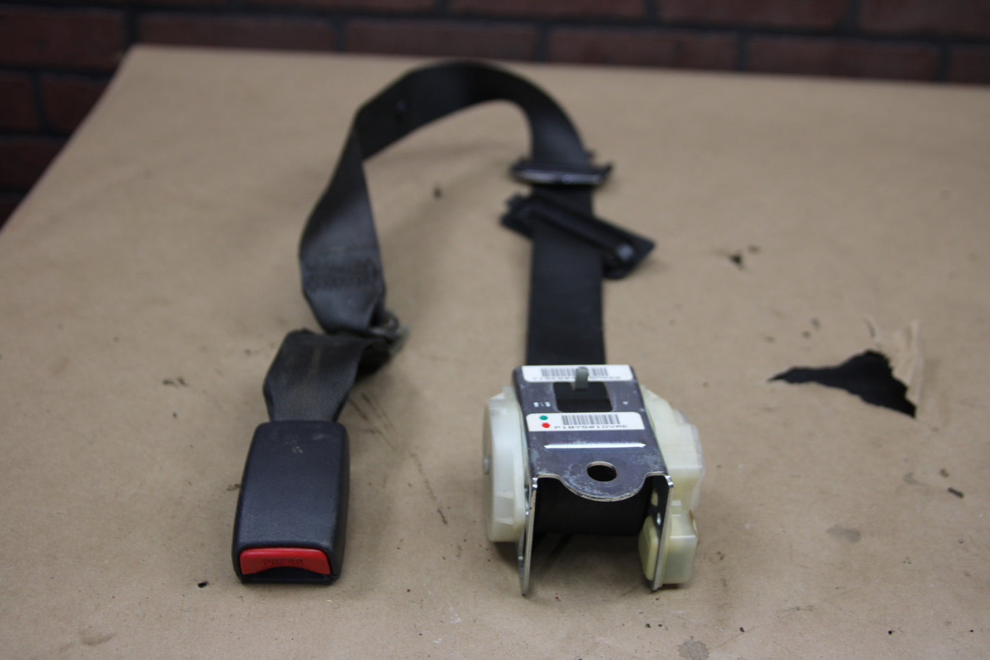 2005-2010 Challenger Charger 300 Rear Seat Belt Set OEM Dark Slate 1BY491DVAB